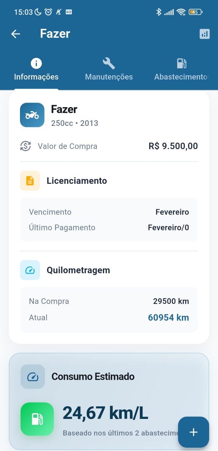 Detalhes do veículo no AutoVida